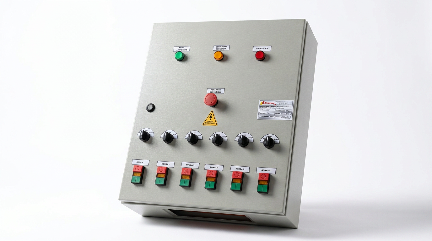Quadro QCM 63A para Bomba de Piscina