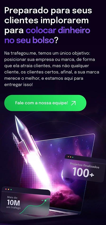 Projeto Tráfego Ume com design estratégico para captação de leads
